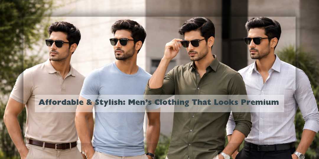 Affordable & Stylish: Men’s Clothing That Looks Premium